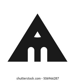 triangle logo vector
