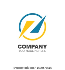 triangle logo,icon of company  vector illustration design