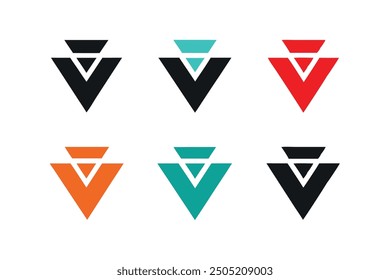 Triangle Mark logo illustration for modern and dynamic brand identity