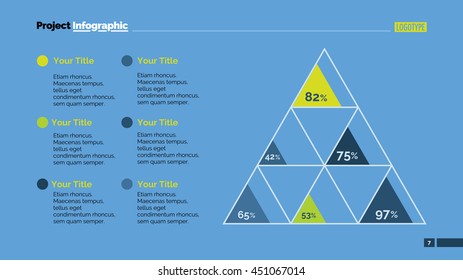 Triangle Matrix Diagram Slide Template