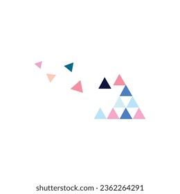 triangle media logo showing fusion of data collection