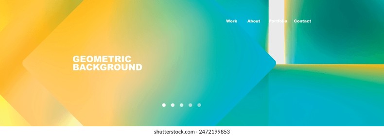 Triangle minimal web site page background design. Vector Illustration For Wallpaper, Banner, Background, Card, Book Illustration, landing page