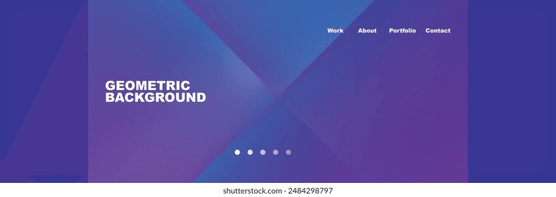 Triangle minimal web site page background design. Vector Illustration For Wallpaper, Banner, Background, Card, Book Illustration, landing page
