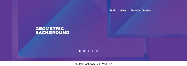 Diseño de fondo de página de Sitio web mínimo triangular. Ilustración vectorial Para Fondo de pantalla, Anuncio, Fondo, Tarjeta, Ilustración de libro, página de destino