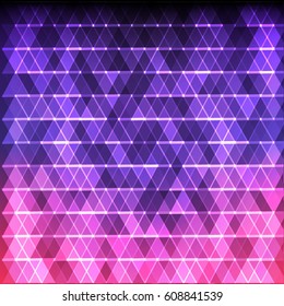 Triangle mosaic. Background design for poster, flyer, cover, brochure.