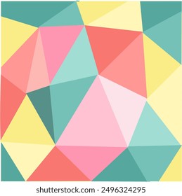 Triangle mosaic colorful background, background abstract, sstkbackgrounds