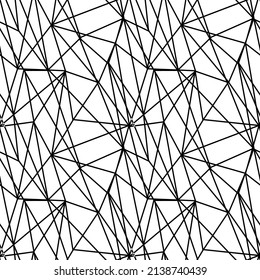 mosaico triangular de líneas delgadas patrón sin soldadura, fondo para envolver papel textil.