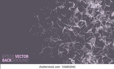 triangle mosaic vector background design