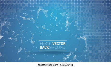 triangle mosaic vector background design