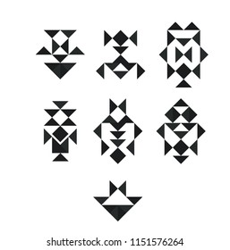 Triangle motives, symbols