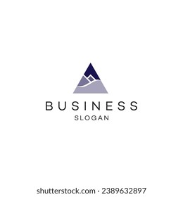 Diseño del logotipo abstracto diseño moderno minimalista diseño plano Icono ilustración vectorial emblema símbolo logotipo 