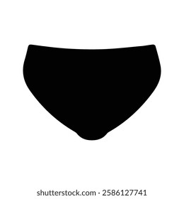 Triangle Panties Icon. Vector Illustration of Men's and women's Underwear. underpants.