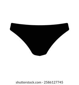 Triangle Panties Icon. Vector Illustration of Men's and women's Underwear. underpants.