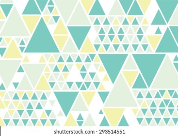 Triangle Pattern . Abstract Background . Vector Texture