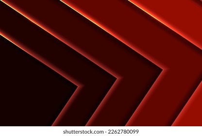Triangle, Pattern, Abstract red background,Modern technology concept design for use wallpaper, cover, poster, banner
