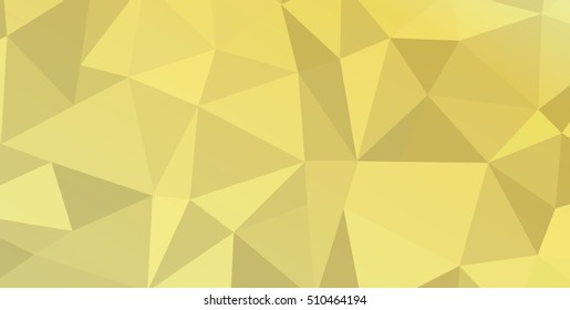 Triangle pattern. Aluminum foil background. Geometric shapes banner. Aluminum Foil texture. Gold foil banner. Gold metallic texture. Sale background. Trendy design. Christmas Holiday. Vector magic