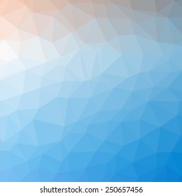 Triangle pattern background. Colorful mosaic banners. Vector illustration