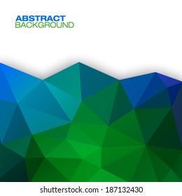 Triangle pattern background, vector illustration