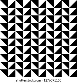 triangle pattern background with white and black triangle