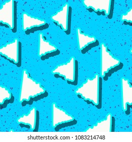 Triangle pattern. Beauty simple triangles image, illustration. Print label, banner, cover, card, website, wrapper, web, wrap, shirts, emblem, cloth. Street art