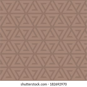 Triangle pattern (brown) 