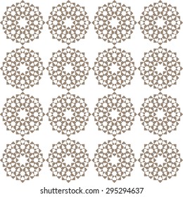 triangle pattern circle shape
