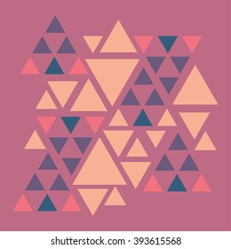 Triangle pattern color variation