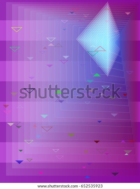 Triangle Pattern Design Stock Vector Royalty Free 652535923 Shutterstock 1877