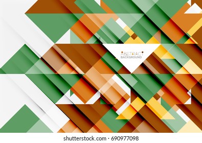 Triangle pattern design background. Vector business or technology presentation template, brochure or flyer pattern, or geometric web banner