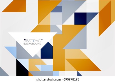 Triangle pattern design background. Vector business or technology presentation template, brochure or flyer pattern, or geometric web banner