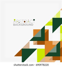 Triangle pattern design background. Vector business or technology presentation template, brochure or flyer pattern, or geometric web banner