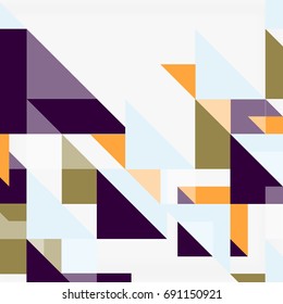 Triangle pattern design background. Vector business or technology presentation template, brochure or flyer pattern, or geometric web banner