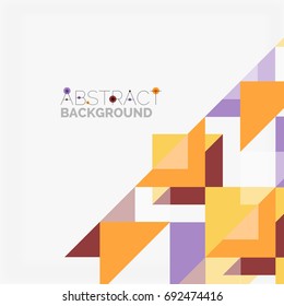 Triangle pattern design background. Vector business or technology presentation template, brochure or flyer pattern, or geometric web banner
