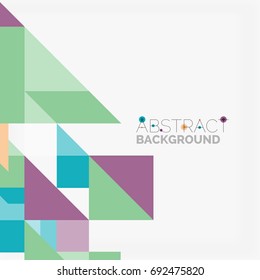 Triangle pattern design background. Vector business or technology presentation template, brochure or flyer pattern, or geometric web banner