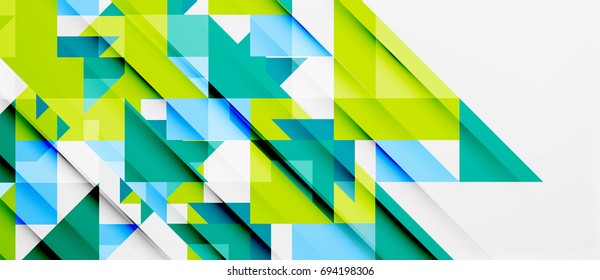 Triangle pattern design background. Vector business or technology presentation template, brochure or flyer pattern, or geometric web banner