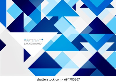 Triangle pattern design background. Vector business or technology presentation template, brochure or flyer pattern, or geometric web banner