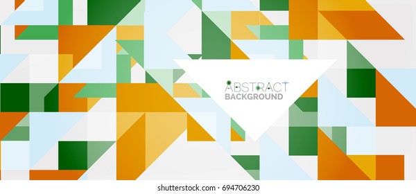 Triangle pattern design background. Vector business or technology presentation template, brochure or flyer pattern, or geometric web banner