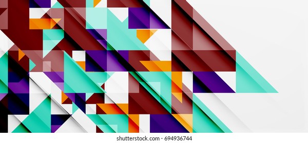 Triangle pattern design background. Vector business or technology presentation template, brochure or flyer pattern, or geometric web banner