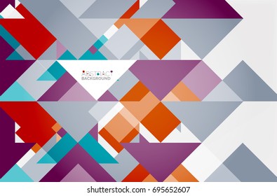 Triangle pattern design background. Vector business or technology presentation template, brochure or flyer pattern, or geometric web banner