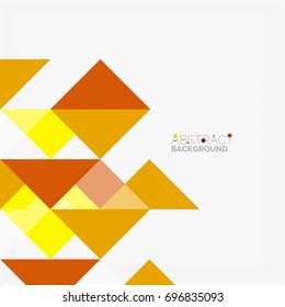 Triangle pattern design background. Vector business or technology presentation template, brochure or flyer pattern, or geometric web banner