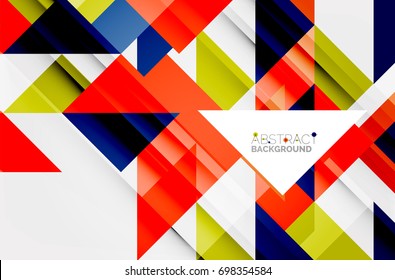 Triangle pattern design background. Vector business or technology presentation template, brochure or flyer pattern, or geometric web banner