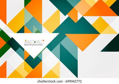 Triangle pattern design background. Vector business or technology presentation template, brochure or flyer pattern, or geometric web banner