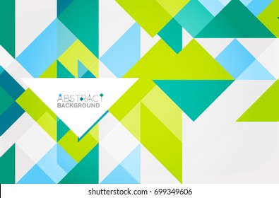 Triangle pattern design background. Vector business or technology presentation template, brochure or flyer pattern, or geometric web banner