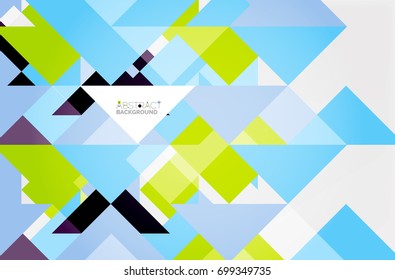 Triangle pattern design background. Vector business or technology presentation template, brochure or flyer pattern, or geometric web banner