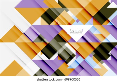 Triangle pattern design background. Vector business or technology presentation template, brochure or flyer pattern, or geometric web banner