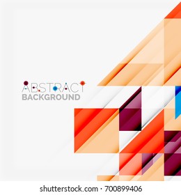 Triangle pattern design background. Vector business or technology presentation template, brochure or flyer pattern, or geometric web banner