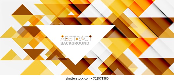 Triangle pattern design background. Vector business or technology presentation template, brochure or flyer pattern, or geometric web banner