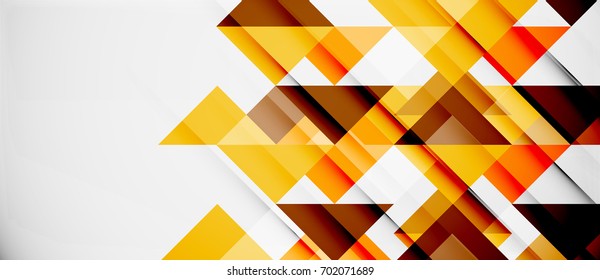 Triangle pattern design background. Vector business or technology presentation template, brochure or flyer pattern, or geometric web banner