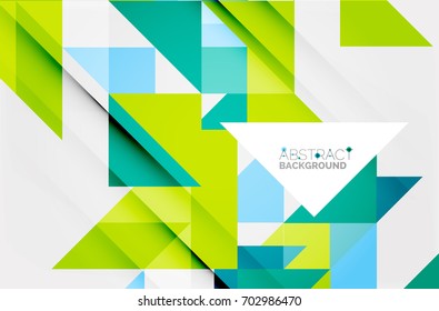 Triangle pattern design background. Vector business or technology presentation template, brochure or flyer pattern, or geometric web banner