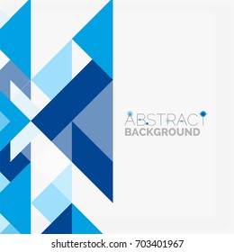 Triangle pattern design background. Vector business or technology presentation template, brochure or flyer pattern, or geometric web banner